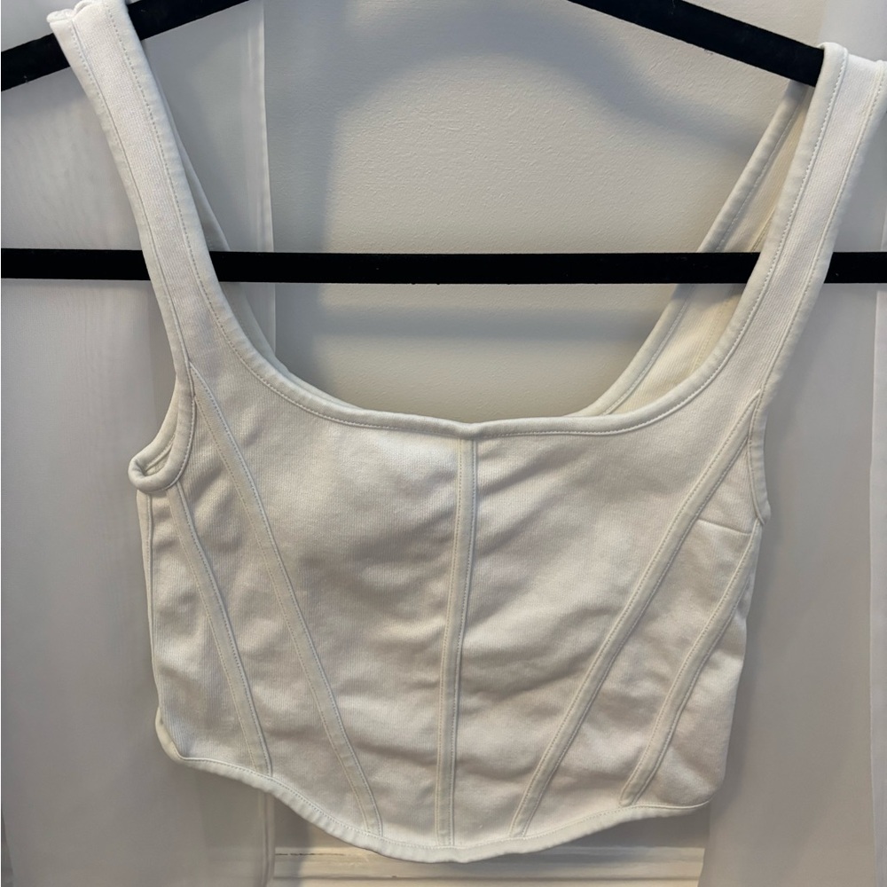 MIXOLOGIES CORSET TOP - COTTON